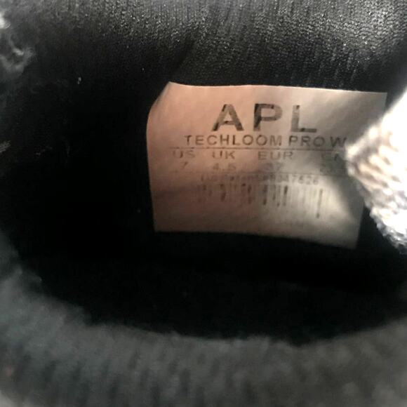 APL Women's Techloom Pro Charcoal Gray Athleisure Sneakers Lace Up Sz 7 - Picture 3 of 11